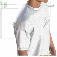 Ref 1042 T-Shirt Oversize - Imagen 2