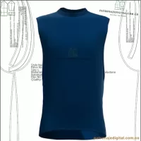 Ref 1035 Esqueleto deportivo - TANK TOP - Imagen 3