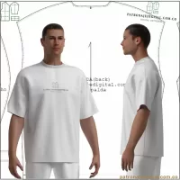 Ref 1042 T-Shirt Oversize - Imagen 4