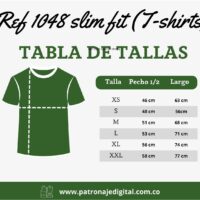 Ref 1048 Slim Fit T-Shirt - Imagen 5