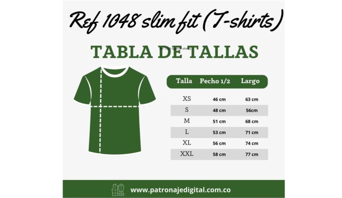 Ref 1048 Slim Fit T-Shirt - Imagen 5