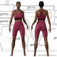 Ref 1058 Conjunto deportivo Biker-Top - Imagen 4