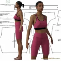 Ref 1058 Conjunto deportivo Biker-Top - Imagen 3