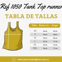 Ref 1050 Tank Top runner - Imagen 5