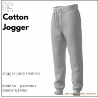 Ref 1054 Cotton Jogger Pants