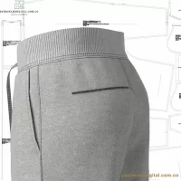 Ref 1054 Cotton Jogger Pants - Imagen 2