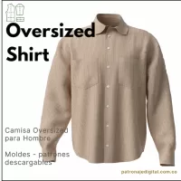Ref 1059 Oversized shirt