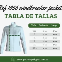 Ref 1056 Windbreaker Jacket - Imagen 5