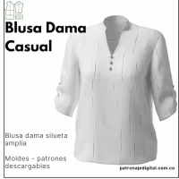 Ref 1071 Blusa Dama Casual