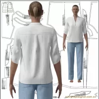 Ref 1071 Blusa Dama Casual - Imagen 3