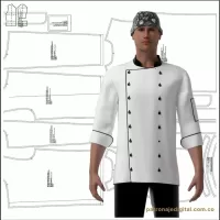 Ref 1068 Chef’s Jacket - Imagen 2