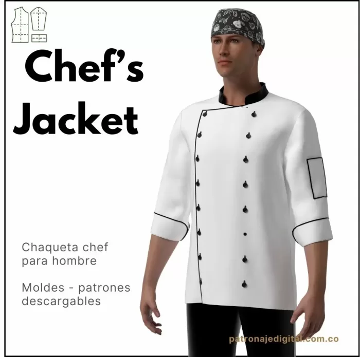 Ref 1068 Chef’s Jacket