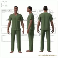  Ref 1064 Conjunto Antifluido hombre - Imagen 4