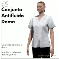 Ref 1069 Conjunto Antifluido Dama