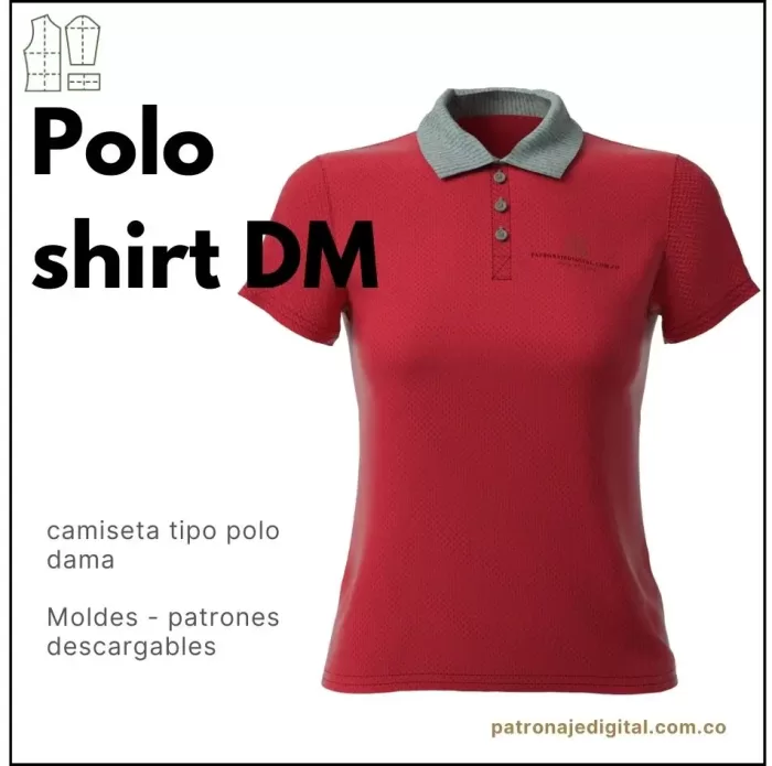 Ref 1070  Polo shirt dama