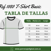 Ref 1080 T-Shirt Basic - Imagen 5