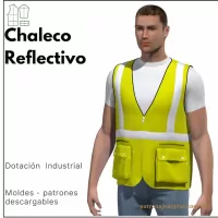 Ref 1067 chaleco reflectivo