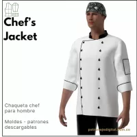 Ref 1068 Chef’s Jacket