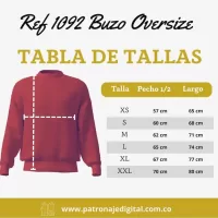 Ref 1092 Buzo Oversize - Imagen 5