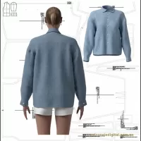 Ref 1084 Camisa Oversize - Imagen 4