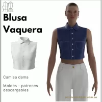 Ref 1082 Blusa Vaquera
