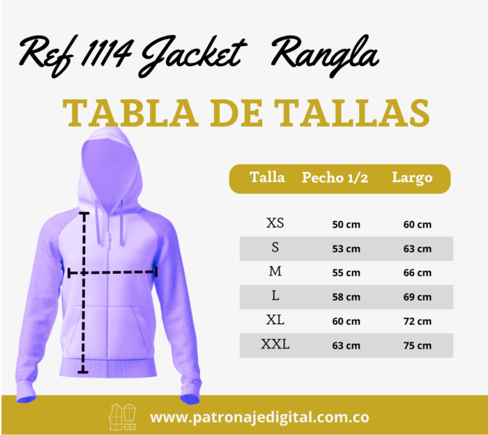 Ref. 1114 Jacket Manga Rangla - Imagen 5