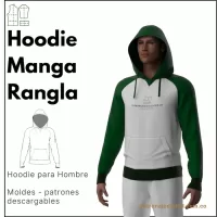 Ref 1113 Hoodie Manga Rangla