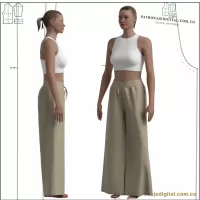 Ref 1109 Pantalón Palazzo - Imagen 3