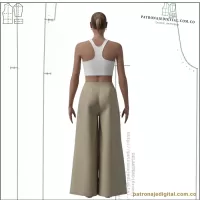 Ref 1109 Pantalón Palazzo - Imagen 4