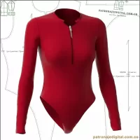 Ref 1178 Vestido de Baño Rash Guard - Imagen 2