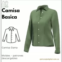 Ref 1085 Camisa Básica Dama