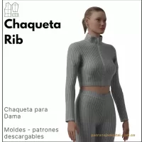 Ref 1150 Chaqueta Rib