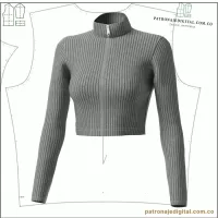 Ref 1150 Chaqueta Rib - Imagen 2
