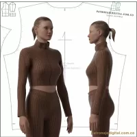 Ref 1150 Chaqueta Rib - Imagen 3
