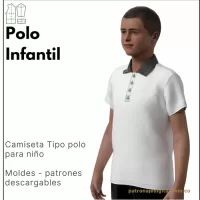 Ref 1118 Polo Infantil