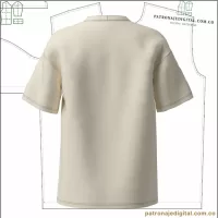 Ref 1119 T-shirt Infantil Oversize - Imagen 4