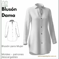 Ref 1209 Blusón Dama