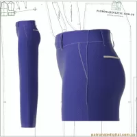 Ref 1210 Pantalón Pretina Cruzada - Imagen 3