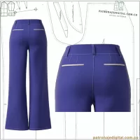Ref 1210 Pantalón Pretina Cruzada - Imagen 4