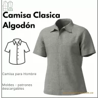 Ref 1243 Camisa Clasica Algodón