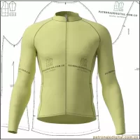 Ref 1230 Cycling Jersey Manga Larga - Imagen 2