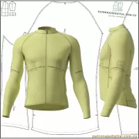 Ref 1230 Cycling Jersey Manga Larga - Imagen 3