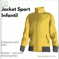 Ref 1225 Jacket Sport Infantil