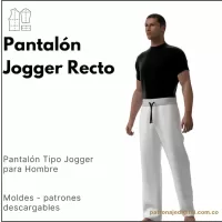 Ref 1220 Pantalón Jogger Recto