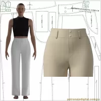 Ref 1198 Pantalón Oficina Dama - Imagen 2