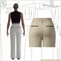 Ref 1198 Pantalón Oficina Dama - Imagen 4