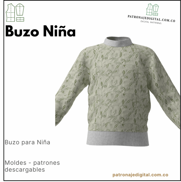 Ref 1252 Buzo Niña