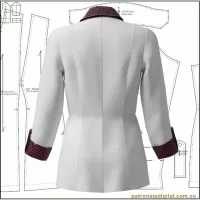 Ref 1247 Blazer Puño Abotonado - Imagen 4