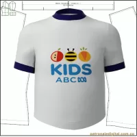 Ref 1253 Camiseta Niña con Ribete - Imagen 2