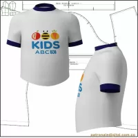 Ref 1253 Camiseta Niña con Ribete - Imagen 3